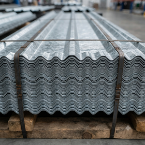 Lámina de Acero Galvanizado Corrugado de Zinc Calibre 28, Estándar ASTM, Dureza Total, Certificación CE, <span class=keywords><strong>SISCO</strong></span> 0.21-0.22mm, Corte Personalizado - Product Image 2
