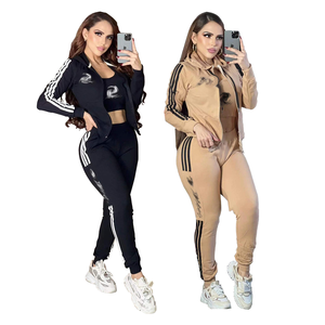<span class=keywords><strong>Abbigliamento</strong></span> di Lusso Firmato da <span class=keywords><strong>Donna</strong></span> Tute alla Moda di Marchi Famosi da 3 Pezzi Tuta Firmata da <span class=keywords><strong>Donna</strong></span> - Product Image 1
