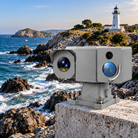 Caméra thermique PTZ de surveillance maritime pour système de sécurité côtière