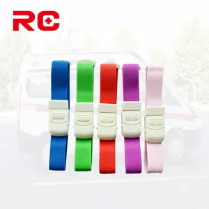 Customized Reusable Emergency Surgical Soft Plastic Buckle Elastic Medical Tourniquet