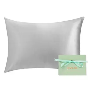 3 Days Quickly Delivery Pure 100% Mulberry Sleep Real Silk Pillow Case Pillow Cover With Gift Box Oeko Tex