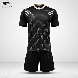 Maillots de football d'usine 26-27, vêtements de sport en tissu à manches courtes à séchage rapide - Product Image 1