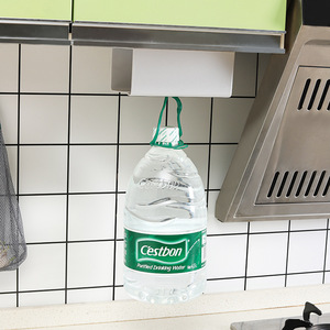 <b>Kitchen</b> <b>Paper</b> Holder Wall Mount Rectangular Plastic No Drilling Required Minimalist Design Simple Style - Product Image 2