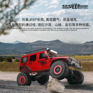 Wltoys 104311 Double Bridge JEE 1/10 Mobil Panjat Tebing Listrik Brushed 2.4G 4WD Off-Road Truck (Peredam Kejut) - Product Image 3