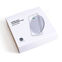 Boîtier personnalisé en carton pour téléphone portable, 10 pièces, numérique 3C chargeur sans fil, emballage de courrier, boîte en carton avec manches