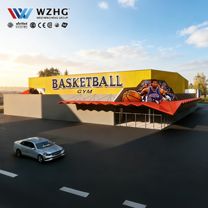Cancha de Baloncesto de Estructura de Acero de Poco Espacio, Centro de Entrenamiento Elite para el <span class=keywords><strong>Hogar</strong></span> - Product Image 1