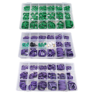 Smooth Sailing Automotive Sealing Rings Mixed Kit 20 Sizes Green Rubber O-Rings For Car <b>Waterproof</b> <b>Seal</b> - Product Image 4