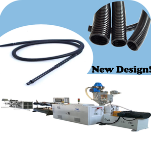 2024新しく開発された使い捨てPVCアコーディオンパイプ波形水ギセルシーシャホース生産ラインプラスチック押出機 - Product Image 1