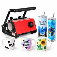 Presse à chaud manuelle pour sublimation 20 Oz 30 Oz, impression de tasses, 220V, nouveau combo