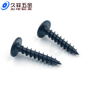 สกรูเกลียวปล่อยหัวแบนขนาดใหญ่ จิ่วเฟยอูจิน M7x35 เหล็กกล้าคาร์บอน เกรด 8.8 สำหรับงานไม้ - Product Image 1