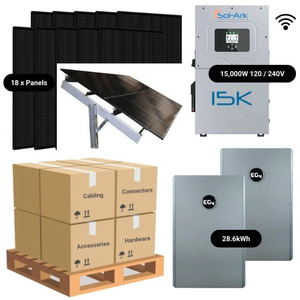 Sistema de Energía Solar Completo para el Hogar de 7.38kW Sol-Ark 15K + Batería de Litio de 20.48kWh/28.6kWh, Paneles Monocristalinos de 18x410W, Gratis - Product Image 5