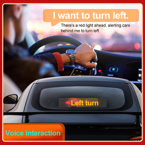 Smart App Programmable Car Rear Window Led Expression <b>Screen</b> Rear Windshield Car Full Color Hd Led Long <b>Screen</b> Factory Wholesale - Product Image 4