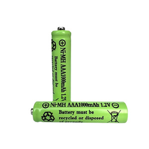 AAA 1000mAh <span class=keywords><strong>1.2V</strong></span> Ni-MH (ニッケル水素) 充電式バッテリーおもちゃマウスとスマートドアロック用 - Product Image 2