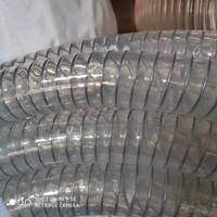 Tuyau en fil d'acier transparent pu de qualité alimentaire EXW 13mm-75mm pour tuyau de vin transport d'huile d'arachide