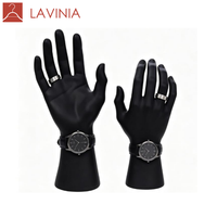 Soporte de exhibición de mano realista Lavinia, maniquí de mano para exhibir guantes, pulseras, joyas y accesorios, soporte decorativo.