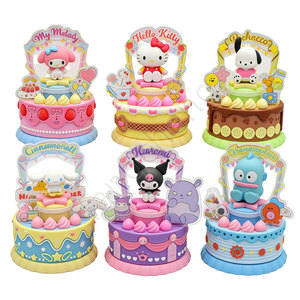 Figuras Sorpresa de Pastelitos Dulces, Lindos Postres de Gatitos, <span class=keywords><strong>My</strong></span> <span class=keywords><strong>Melody</strong></span>, <span class=keywords><strong>Kuromi</strong></span> y Cinnamoroll, Cápsulas Gashapon, Muñecas en Bola, Regalo 100-120mm - Product Image 6