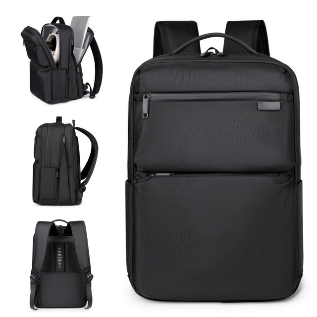 Expandable Waterproof Business Travel Backpack fits 17 Inch Laptop with USB Port for Modern Pros