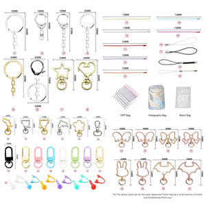 Tùy Chỉnh Làm Cho Hình Ảnh Động Của Riêng Bạn Hologram Nhựa Acrylic Charm Keychain - Product Image 4