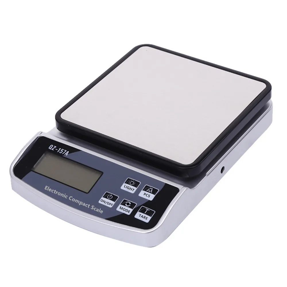 Электронные весы с калибровкой, цифровой пищевой прибор для взвешивания, 15/10/3 кг, для приготовления выпечки, кофе, кухни, зарядка через USB