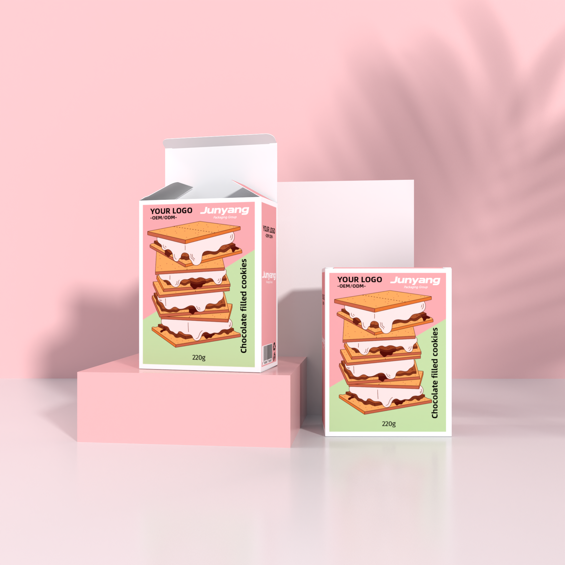 box coco crunch print custom