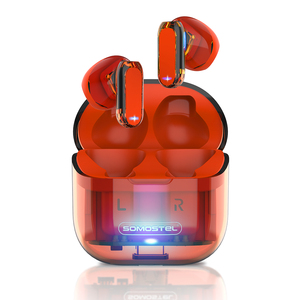 Auricolari Wireless SMS <span class=keywords><strong>J12</strong></span> con Design Meccanico Trasparente, Batteria a Lunga Durata da 300mAh, Ricarica Tipo C - Product Image 3