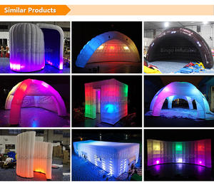 빙고 광고 행사용 풍선 나이트클럽 풍선 부스 텐트 풍선 포토 부스 LED 파티 웨딩용 - Product Image 5