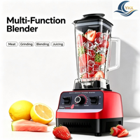 Robot culinaire multifonctionnel 4500W, mixeur broyeur, extracteur de jus, hachoir auxiliaire pour fruits et légumes, haute puissance