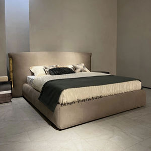 Meubles de chambre à coucher au Design italien moderne, tête de <span class=keywords><strong>lit</strong></span> rembourrée, taille King, luxe, cadre de <span class=keywords><strong>lit</strong></span> <span class=keywords><strong>Double</strong></span>, <span class=keywords><strong>lit</strong></span> doux - Product Image 4