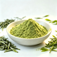 Poudre de thé Biluochun de qualité alimentaire pour latte, pâtisserie, smoothie, crème glacée, matière première
