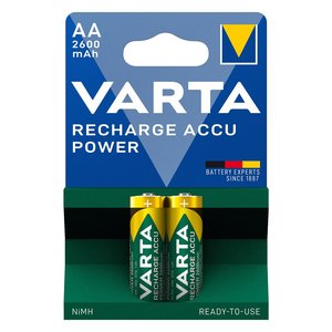 Batteria Stilo <b>AA</b> ricaricabile 2600mAh <b>RECHARGE</b> ACCU POWER (2pz) 05716101402 - Product Image 3