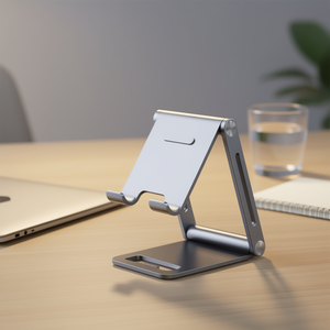 Support de téléphone en aluminium réglable pour appareils de 4,7'' à 7,9'', Ugreen 90461 Support de bureau, conception en alliage léger, universel - Product Image 2