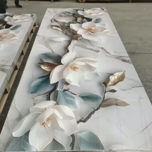 Panel de Mármol UV de 4x8 pies - Revestimiento de Pared de PVC de Alto Brillo, Alternativa Premium a la Piedra para Proyectos Comerciales - Product Image 5