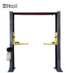 Быстрая доставка, гидравлический подъемник 4,5 тонн, 4500 кг, двухстопочный автомобильный подъемник с прозрачным дизайном пола для гаражных мастерских - Product Image 2