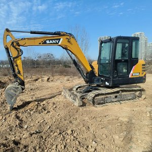 Miniexcavadora Multifuncional SANY SY55C de 5.5 Toneladas con Motor |   Potencia de 55.4KW, Cucharón de 0.2m y Diversos Accesorios - Product Image 3