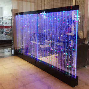 Panel de Pared de Burbujas de Agua Acrílico con Luces LED, Cortina de Agua Fluida, Panel de Burbujas Decorativo - Product Image 3