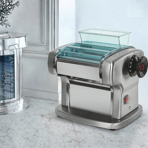 Macchina Elettrica per Pasta con <span class=keywords><strong>Due</strong></span> Taglierine in Acciaio Inox, Produzione 5kg/h, Automatica per Lasagne e Spaghetti - Product Image 3