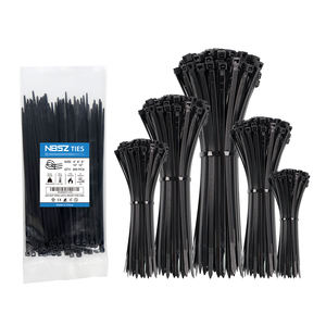 Bridas de Nailon de Alta Calidad, Bridas de Plástico Autoblocantes, Envoltura para Cables, en Bolsas de 100 Piezas con Precio de Fábrica - Product Image 1