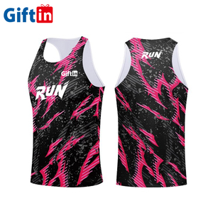 Áo ba lỗ chạy marathon nhanh khô, áo thi đấu chạy bộ, áo tập thể dục nhẹ, thoáng khí, đồng phục đội, in logo - Product Image 5