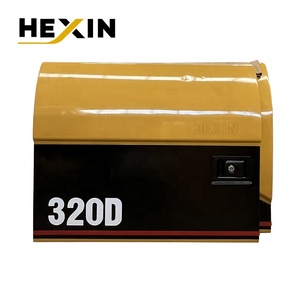 Pièces de rechange pour excavatrice Caterpillar : Panneau de porte en tôle pour pompe hydraulique Cat320D et excavatrice CAT 320DL, compatible avec les marques Caterpillar - Product Image 2