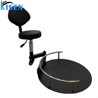 Chaise de barbier pivotante à 360 degrés, inclinable, professionnelle, durable, écologique, avec pompe hydraulique, en cuir PU, design moderne et luxueux