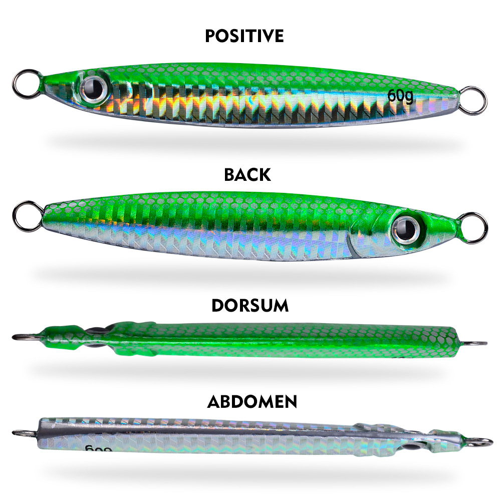 Leurres De Pêche Métalliques 30g - Multicolore - Jig Poisson - NEUF