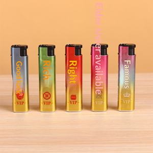 ไฟแช็คโลโก้แบบกำหนดเอง ไฟแช็คขนาดเล็กแบบเติมได้ กันลม พกพาสะดวก ทำจากโลหะ เปลวไฟสีแดง สำหรับจุดบุหรี่ - Product Image 1