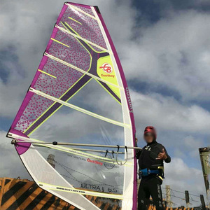 เรือใบวินด์เซิร์ฟ Gustbay รุ่น Ultra 8.5 สีม่วง แบบเป่าลม สำหรับพื้นที่น้ำเบาสบาย - Product Image 4