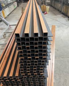 Pannelli Decorativi in WPC PVC, Alternative al Legno, <span class=keywords><strong>Rivestimento</strong></span> Murale <span class=keywords><strong>Interno</strong></span>, Pannelli in Plastica Effetto Legno - Product Image 4