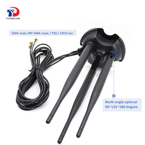 Mới nhất Dual dand <span class=keywords><strong>Router</strong></span> không dây bê<span class=keywords><strong>n</strong></span> ngoài 3x3 MIMO 2.4G 5G 5.8G ăng ten cao su từ tính Wifi - Product Image 3