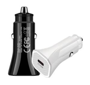 ที่ชาร์จในรถยนต์20W PD | สำหรับ <span class=keywords><strong>Samsung</strong></span> S22/A22/<span class=keywords><strong>A53</strong></span> <span class=keywords><strong>5G</strong></span> สำหรับโทรศัพท์ Xiaomi, ระบบชาร์จ super Type-C - Product Image 1