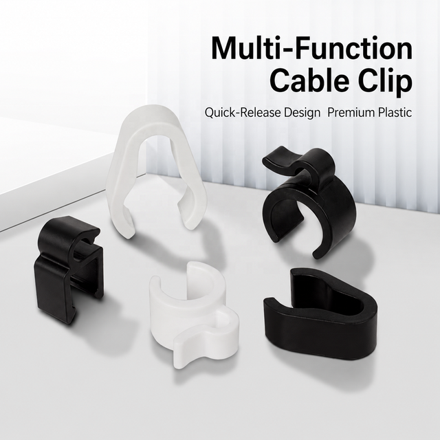 Microphone Stand Cable Clips, 15/19/20/25mm Wire Holders for Mic Boom Arm, Light Stand, Streaming & Studio