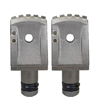 Dents plates rotatives en carbure de tungstène robustes BFZ72 pour pièces de rechange de godets de tarières de forage de fondations