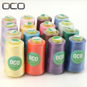 Sản Xuất <span class=keywords><strong>100</strong></span>% Spun <span class=keywords><strong>Polyester</strong></span> Linha De Costura Túi Đóng Cửa Chủ Đề 40/<span class=keywords><strong>2</strong></span> <span class=keywords><strong>Polyester</strong></span> Chủ Đề Cho May Quần Áo - Product Image 1