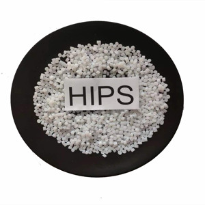 Venta caliente de alta rigidez General plástico HIPS gránulos para bandejas de frutas contenedores químicos sillas - Product Image 1